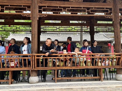 国色牡丹绽灵丘 武韵书香庆五一——灵丘县觉山书院第四届牡丹节圆满落幕(图5)